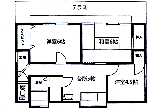 カーペンターハウス4号館　空室あり期間限定（～11/30）賃料45,000円＋２ケ月賃料無料　　